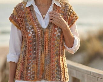 Crochet Pattern - Marisha Vest