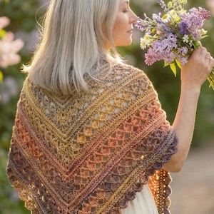 Crochet Pattern - Into The Mystic Shawl