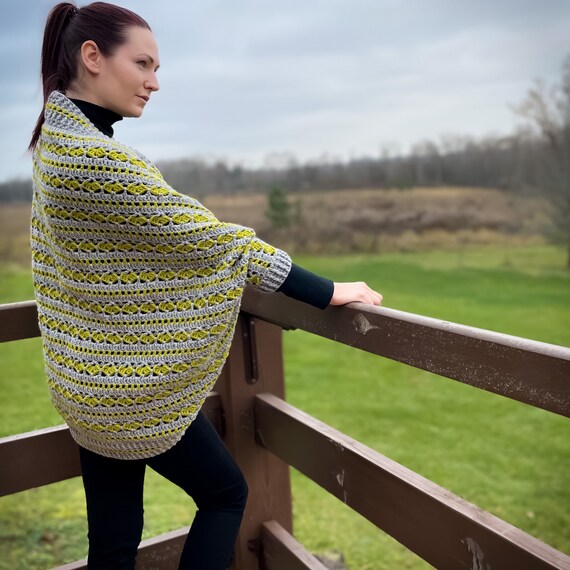 Patrón De Crochet – Cardigan Prana (pattern in Spanish) - Etsy