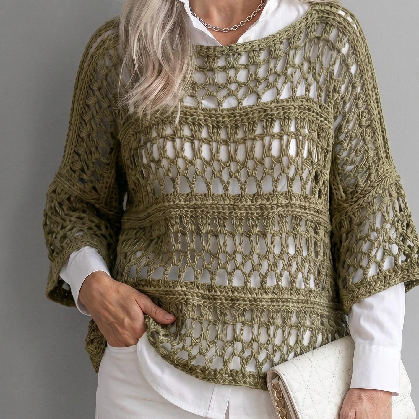 Crochet Pattern - Sunset Bloom Top - Etsy