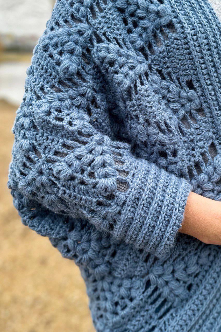 Crochet Pattern - Diamond Tears Cardigan - Etsy
