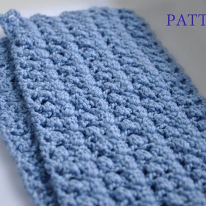 CROCHET PATTERN - Crochet Scarf Pattern  / PDF format Pattern / Neck Warmer Pattern / Cowl pattern