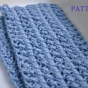 CROCHET PATTERN Crochet Scarf Pattern / PDF format Pattern / Neck Warmer Pattern / Cowl pattern image 1