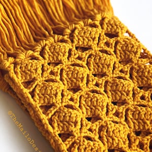 Crochet Scarf Pattern - Meiss Scarf