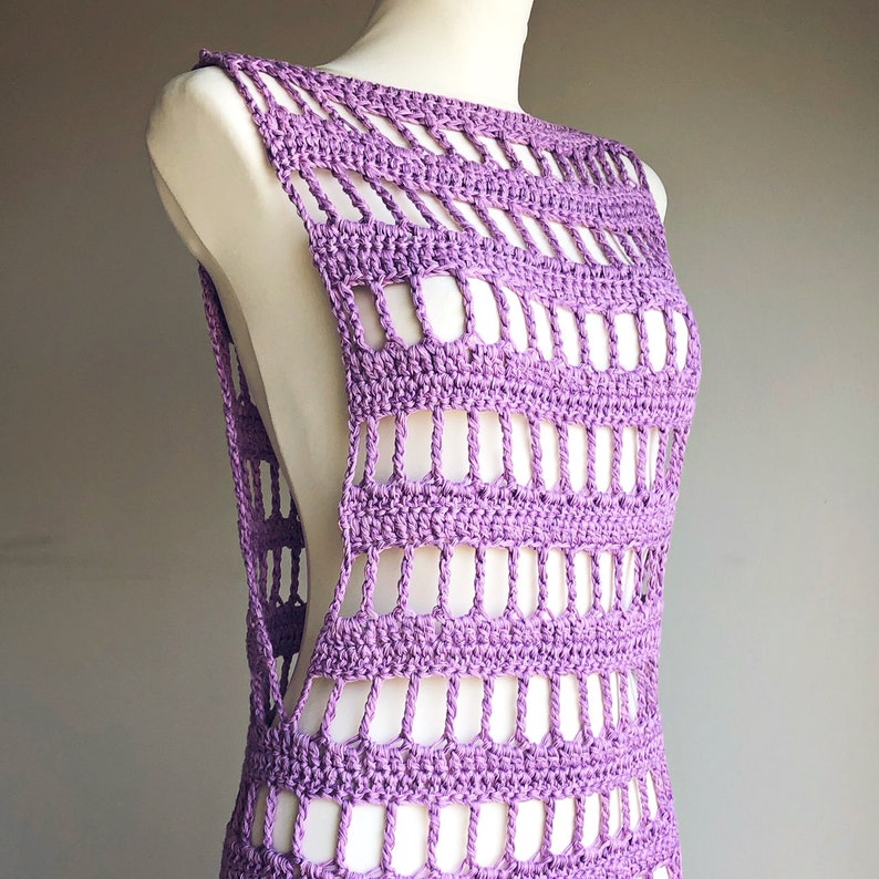 Easy Crochet Beach Dress Pattern image 9