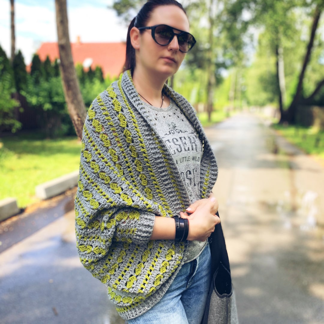 Patrón De Crochet – Cardigan Prana (pattern in Spanish) - Etsy