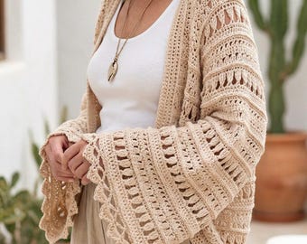 Crochet Pattern - Charlotte Shrug