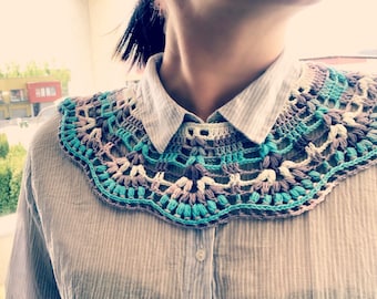 Crochet Pattern - Adamantem Collar Necklace