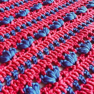 Modèle de couverture au crochet, modèle facile à suivre