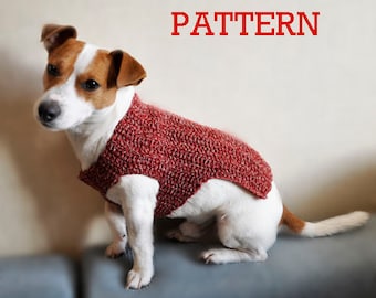 Crochet Sweater Pattern - Dog Sweater