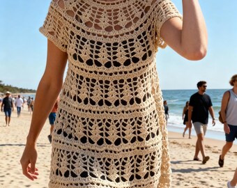 sicilia dress crochet pattern Easy Crochet Pattern - Sicilia Dress
