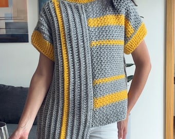 Crochet Pattern - Margot Sweater