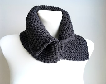 Knitting Pattern - Elementary Men Cowl