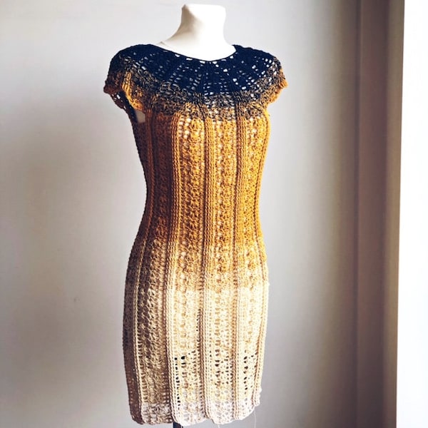 Crochet Pattern - Monaco Lace Top and Dress