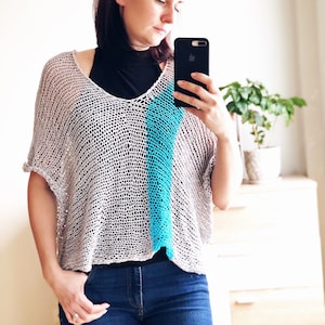 Knitting Top Pattern - Summer Breeze Top