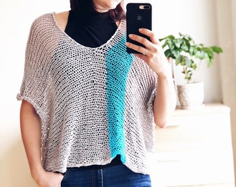 Knitting Top Pattern - Summer Breeze Top