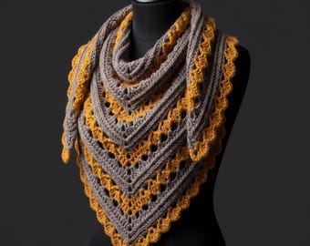 Crochet Pattern - Into The Mystic Shawl
