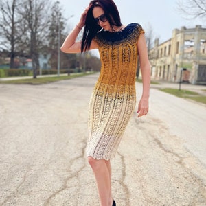 Crochet Pattern Monaco Lace Top and Dress image 6