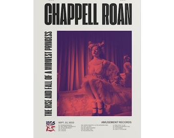 Chappell Roan Concert Poster: Vintage Music Art Print