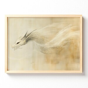 Whispers of the Ethereal Dragon Poster Wall Art 429, Unframed