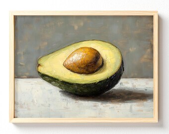 Avocado still life | Matte Horizontal Posters, unframed 624