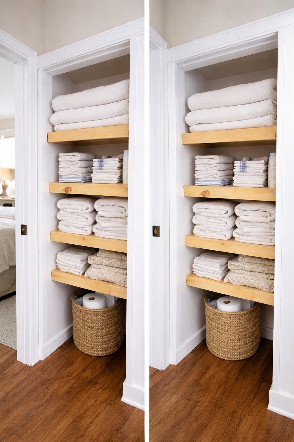 DIY Closet Shelves Plans Plywood Linen Storage Shelving PDF Built in ...