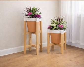 DIY Wooden Plant Stand Plans | Easy Woodworking Project | Indoor Plant Stand | Modern Plant Holder | Digital PDF Download