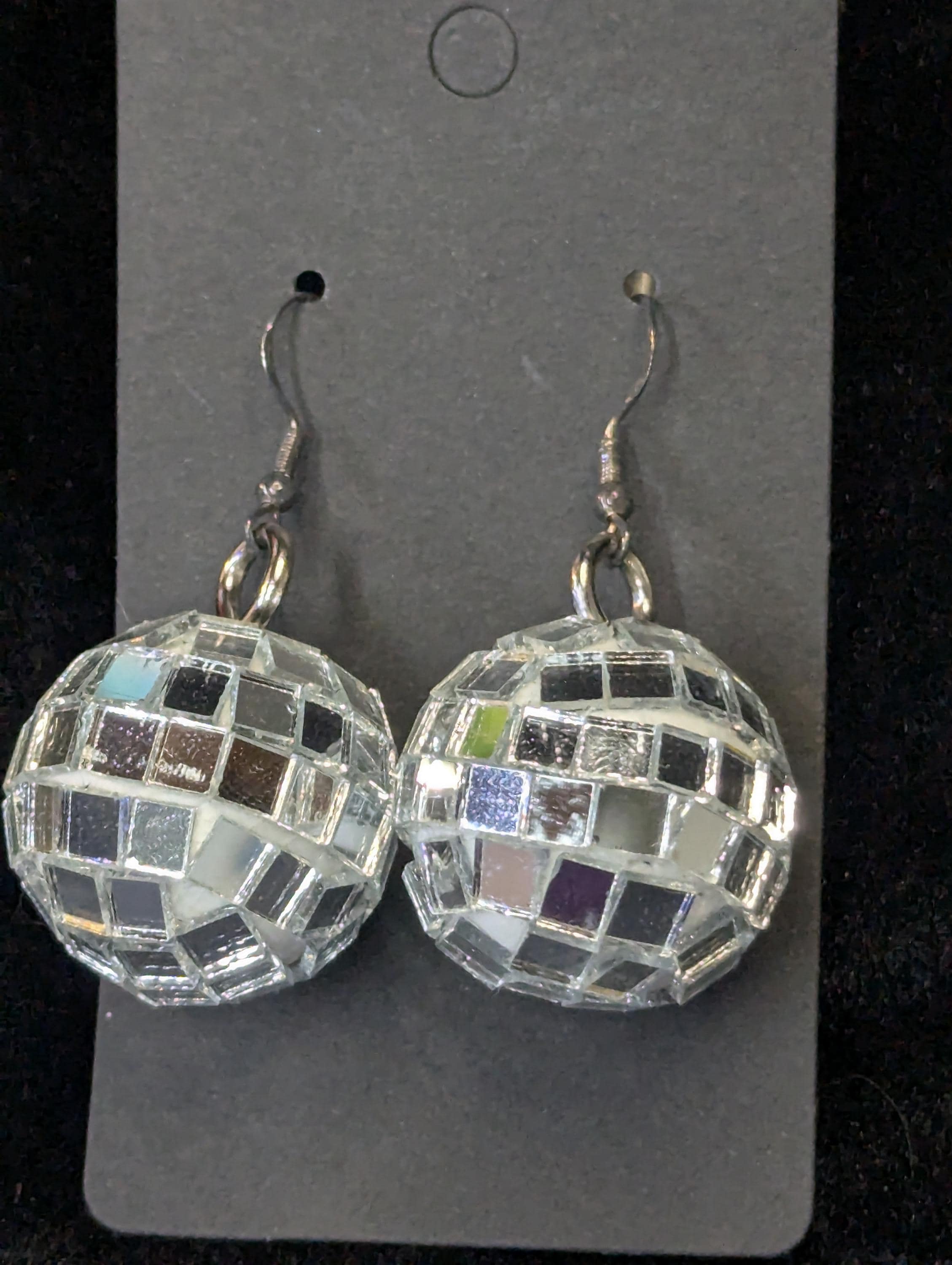 Clip earrings 12 mm in 925 Sterling Silver