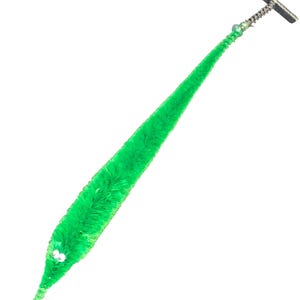 Fuzzy WORM on a STRING Clip Accessory for Hat, Clothing, Bag, or Hair - Vintage Toy Handmade Festival / Rave Sprout Clip, VTG Viral Gag Gift image 11