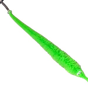 Fuzzy WORM on a STRING Clip Accessory for Hat, Clothing, Bag, or Hair - Vintage Toy Handmade Festival / Rave Sprout Clip, VTG Viral Gag Gift image 13