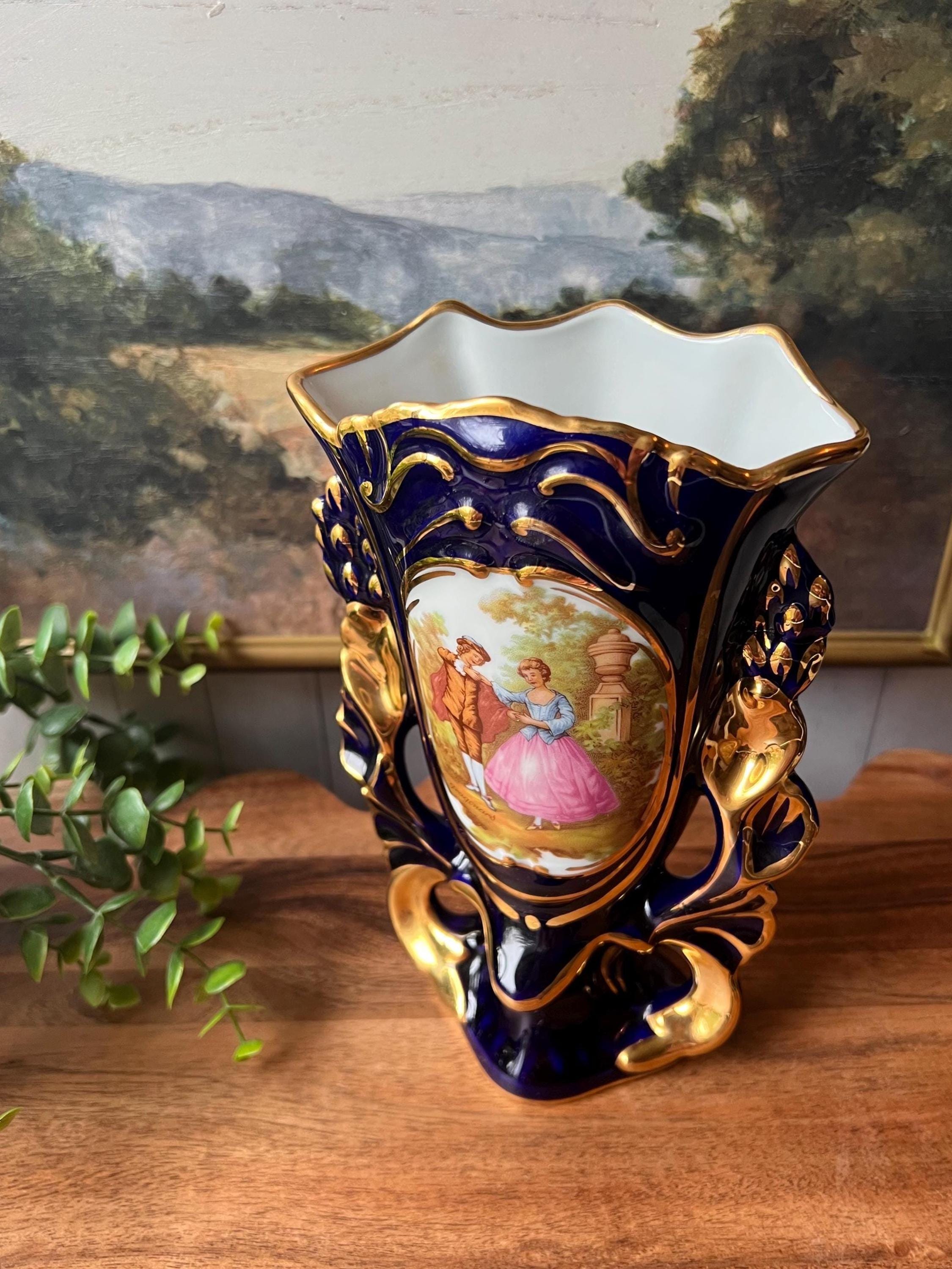 Limoges Vase - Etsy