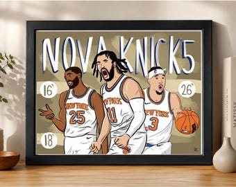 Pôster Nova Knicks (21,6 x 27,9 cm)