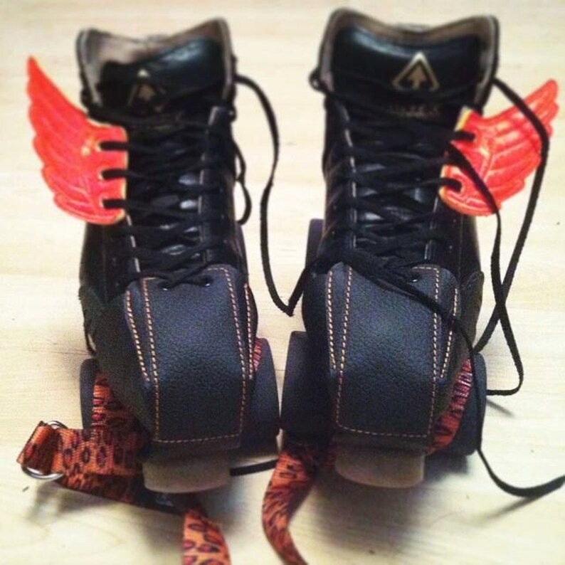 REINFORCED Quad Roller Skates Toe Guards in Leather Etsy