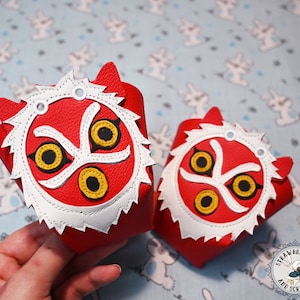 RED WOLF MASK - Roller Skates Toe Guards