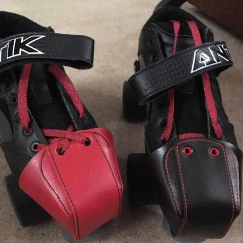 The CLASSIC Quad Roller Skates Toe Guards in Leather Etsy