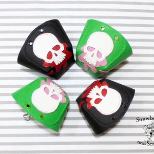 SKULLS - Quad  Roller Skates Toe Guards