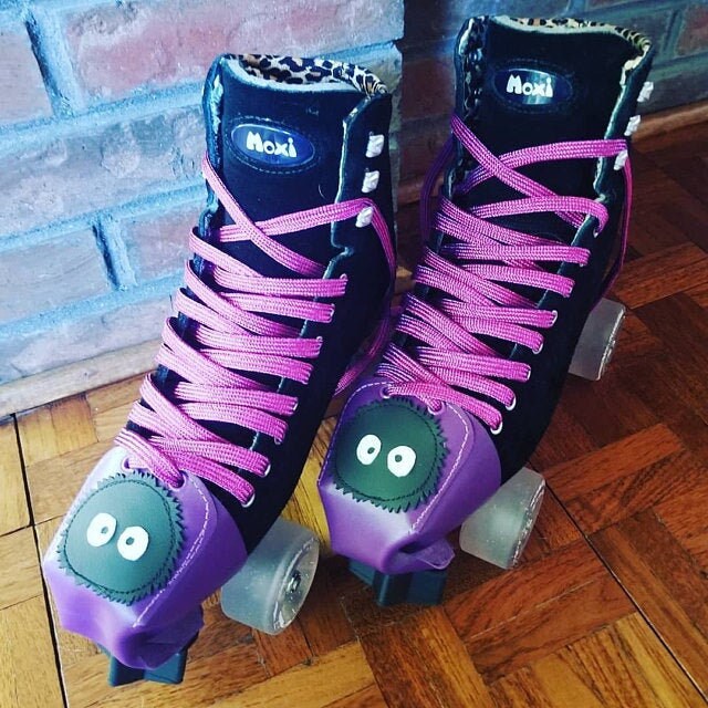 The STUDIO Quad Roller Skates Toe Guards in Leather Etsy UK