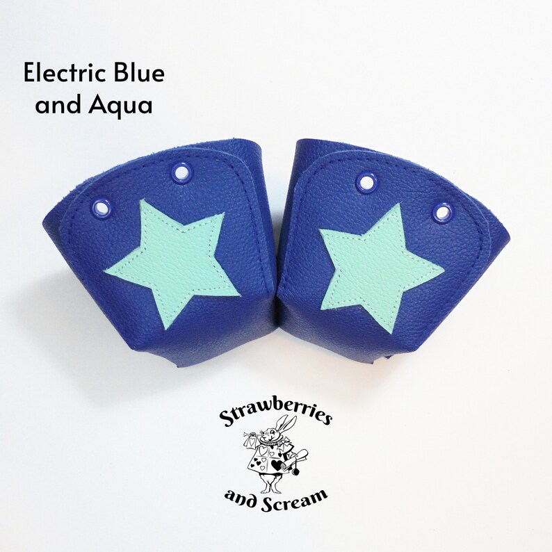 STARS Quad Roller Skates Toe Guards in Leather Etsy UK