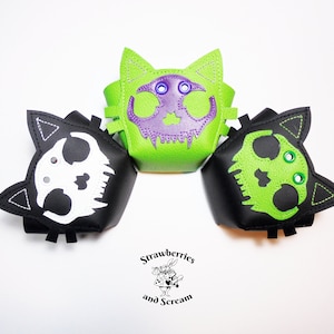 SKULL CATS - Quad  Roller Skates Toe Guards in Leather