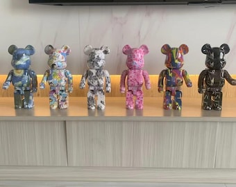 Bearbrick KAWS TENSION 100+400% Medicom Toy - Etsy