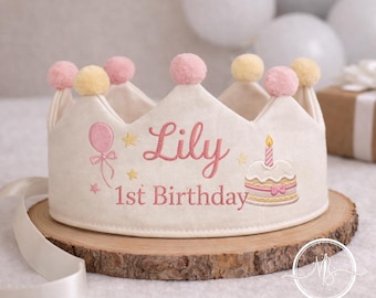 Baby Crown Embroidered