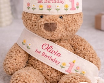 Embroidered Baby Crown