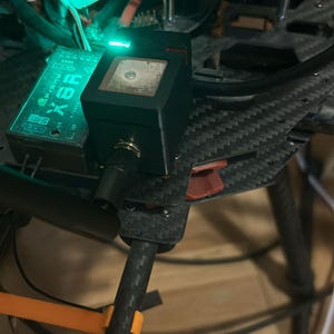 Self-handled Remote ID with GPS and Battery