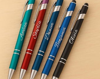Personalized Engraved Stylus Pen – Custom Name Gift, Teacher Present