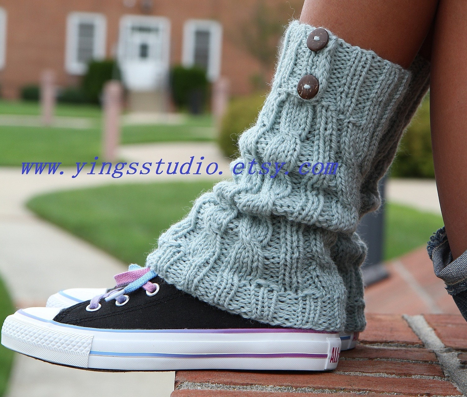 Cable Knit Leg Warmers Boot cuffs 100 wool Hand Etsy