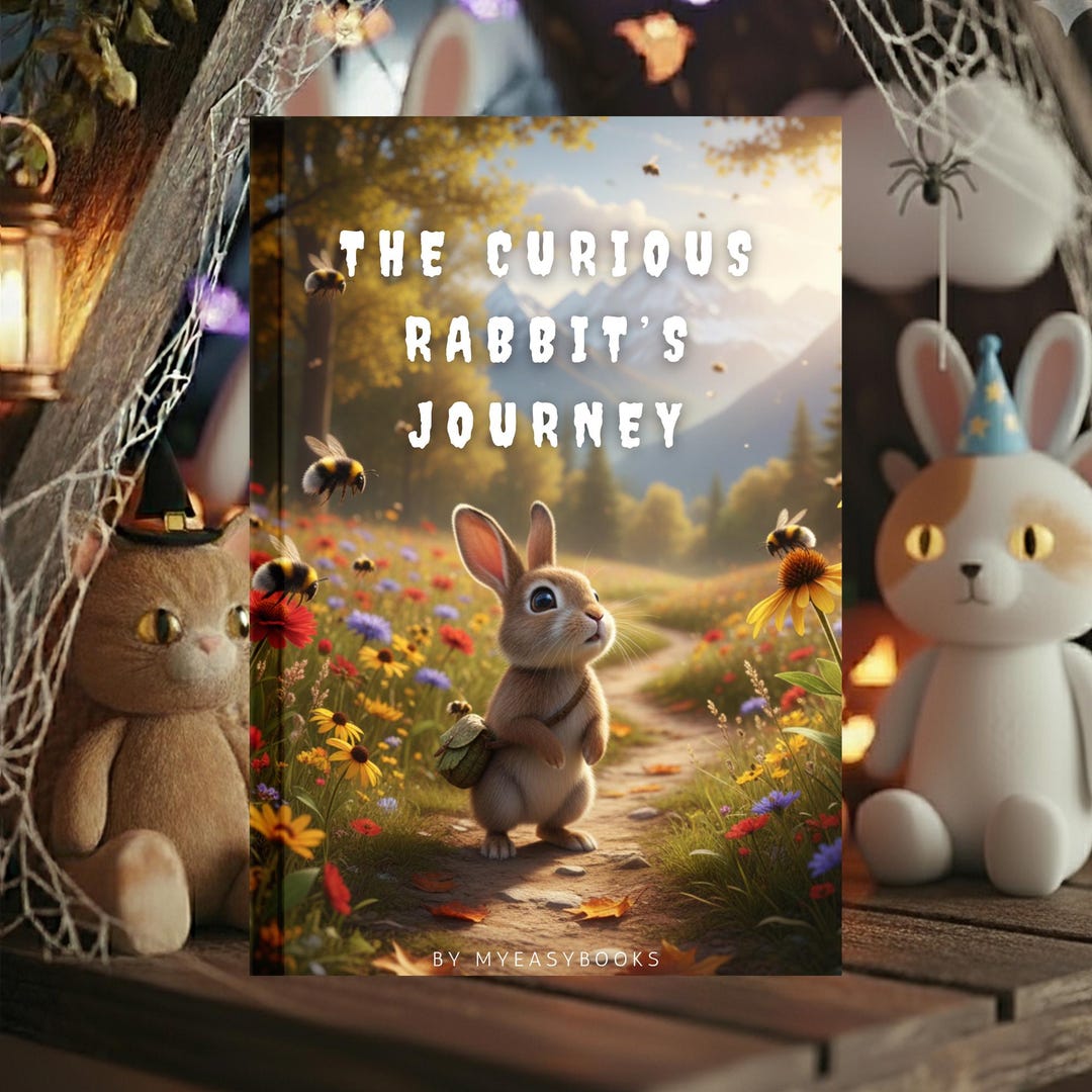 The Curious Rabbit’s Journey | Kids Story | Adventure Story for ...