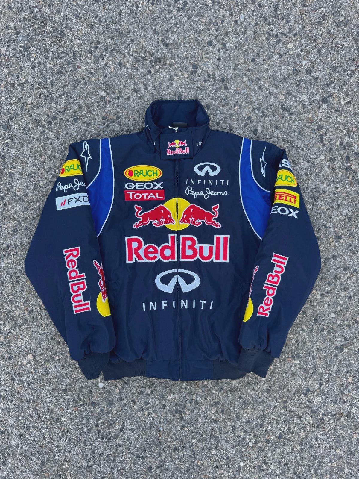 redbull f1 チームジャケット Red Bull Racing 2025 チーム防水ジャケット - ユニセックス