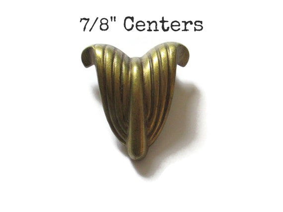Vintage Art Deco Drawer Pull 7 8 Centers Handle Etsy