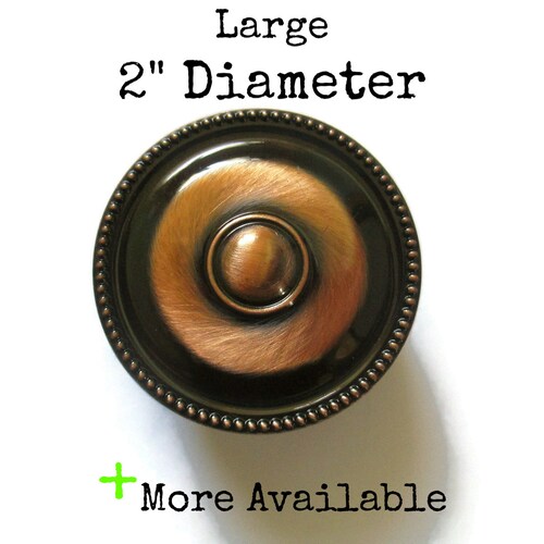 Large Vintage Drawer Knob 2 Diameter New Old Stock Etsy