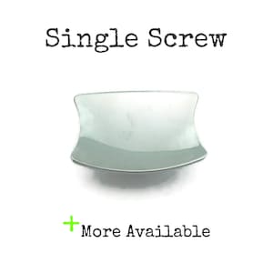May include: A single, silver-colored screw with a curved design. The text "Single Screw" is above the screw, and "More Available" is below it.